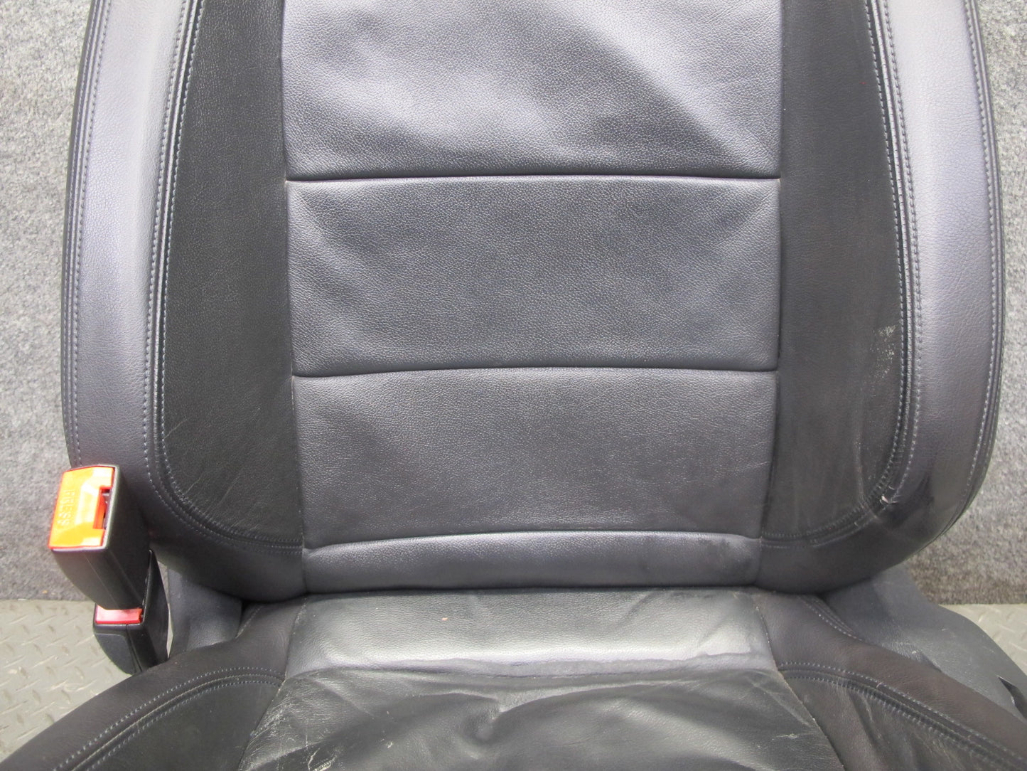 12-13 VW Golf R MK6 4DOOR Front & Rear Leather Sport Heated Seat Set Black OEM