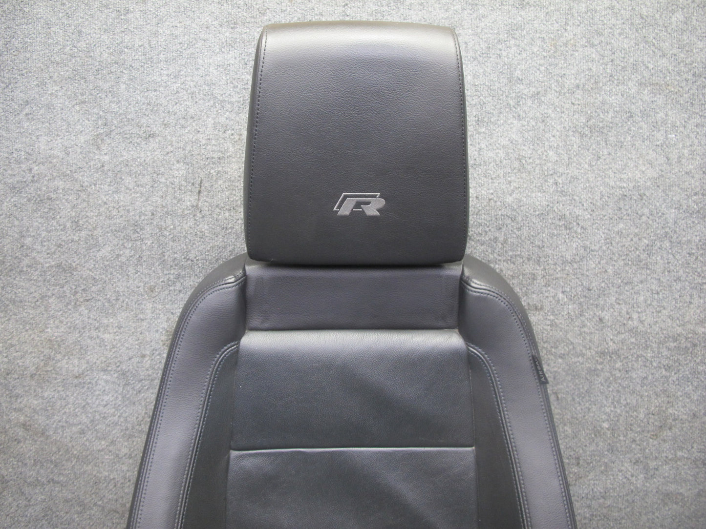 12-13 VW Golf R MK6 4DOOR Front & Rear Leather Sport Heated Seat Set Black OEM