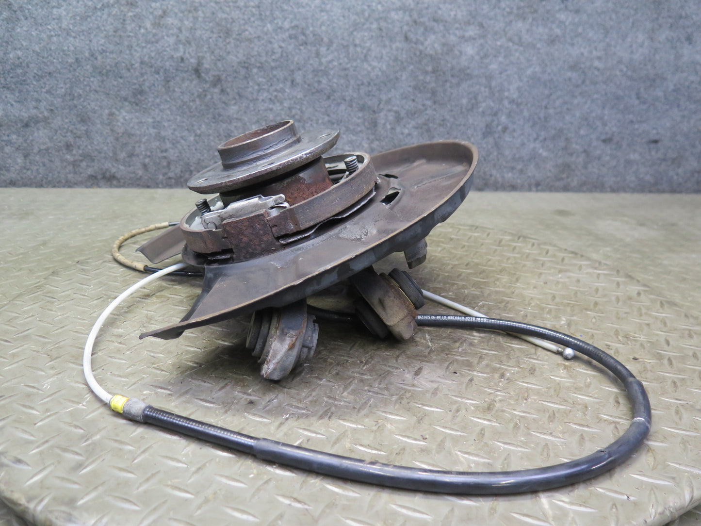 07-13 BMW E90 E92 E93 335i RWD Rear Left Spindle Knuckle Wheel Hub Bearing OEM