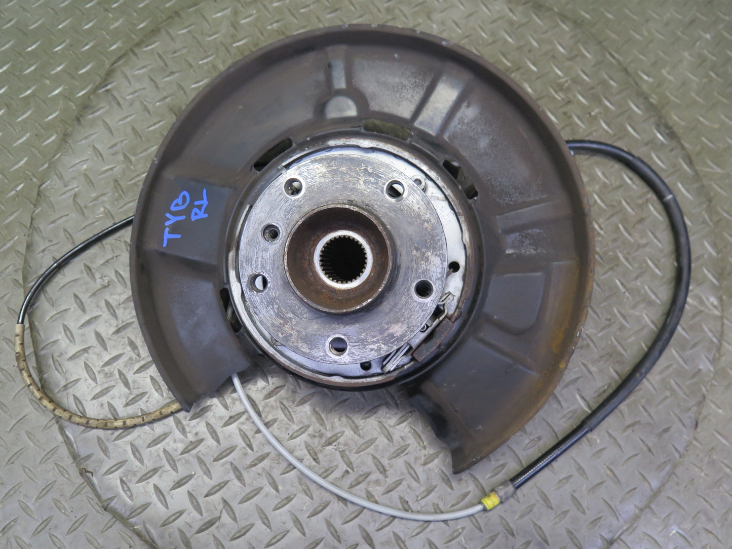 07-13 BMW E90 E92 E93 335i RWD Rear Left Spindle Knuckle Wheel Hub Bearing OEM