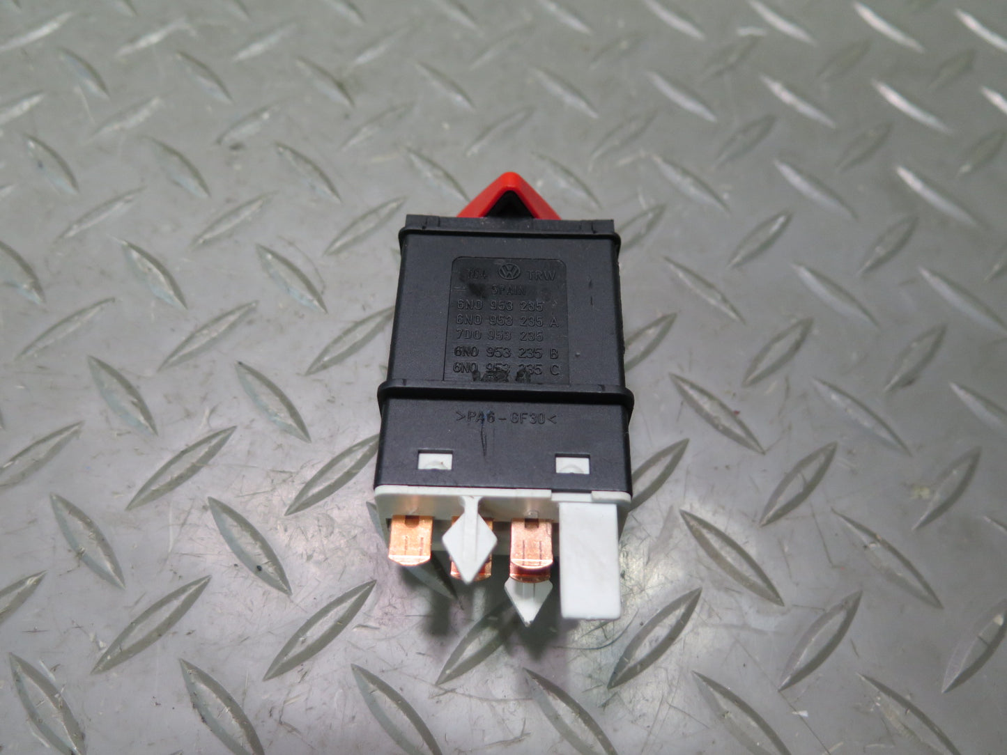 97-03 VW Eurovan T4 Emergency Hazard Flasher Light Defrost Button Switch Set OEM