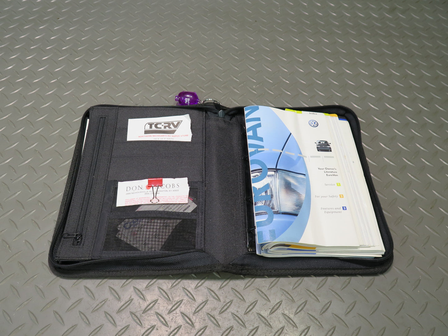 2002 Volkswagen VW Eurovan T4 Owner Operator Guide Manual Book Set W/ Case OEM