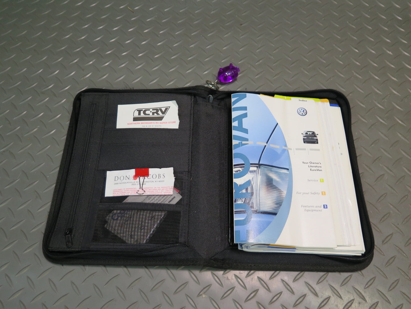 2002 Volkswagen VW Eurovan T4 Owner Operator Guide Manual Book Set W/ Case OEM