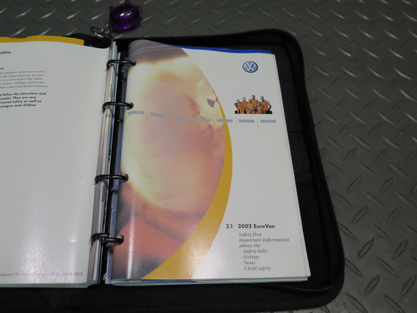 2002 Volkswagen VW Eurovan T4 Owner Operator Guide Manual Book Set W/ Case OEM