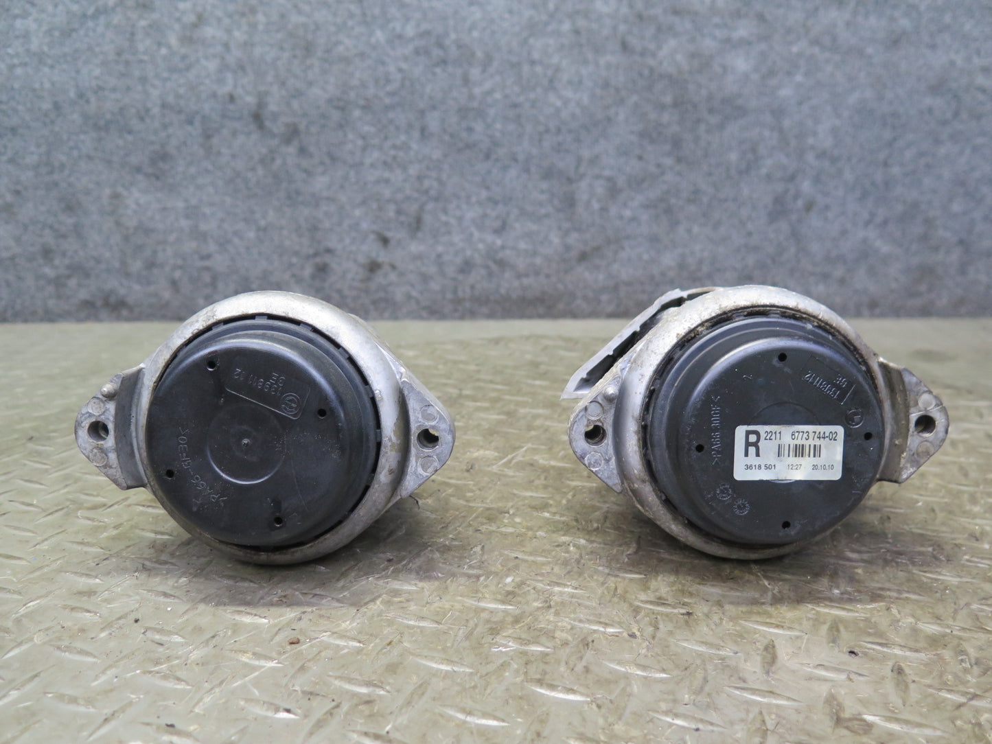07-13 BMW E90 E92 E93 335i N55 Set of 2 Engine Motor Left & Right Mount OEM