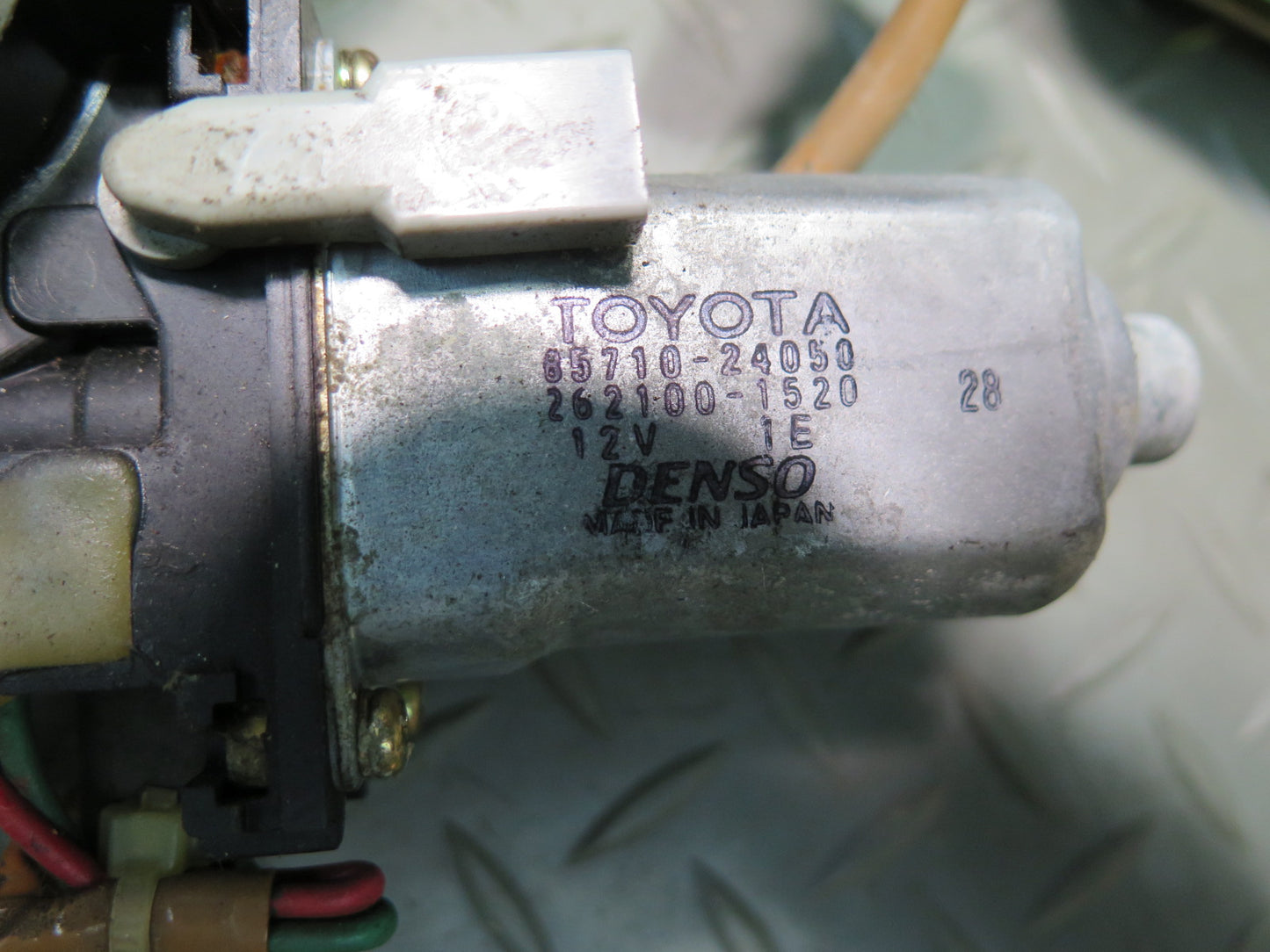 02-10 Lexus Z40 SC430 Rear Left Quarter Window Regulator w Motor 104K OEM