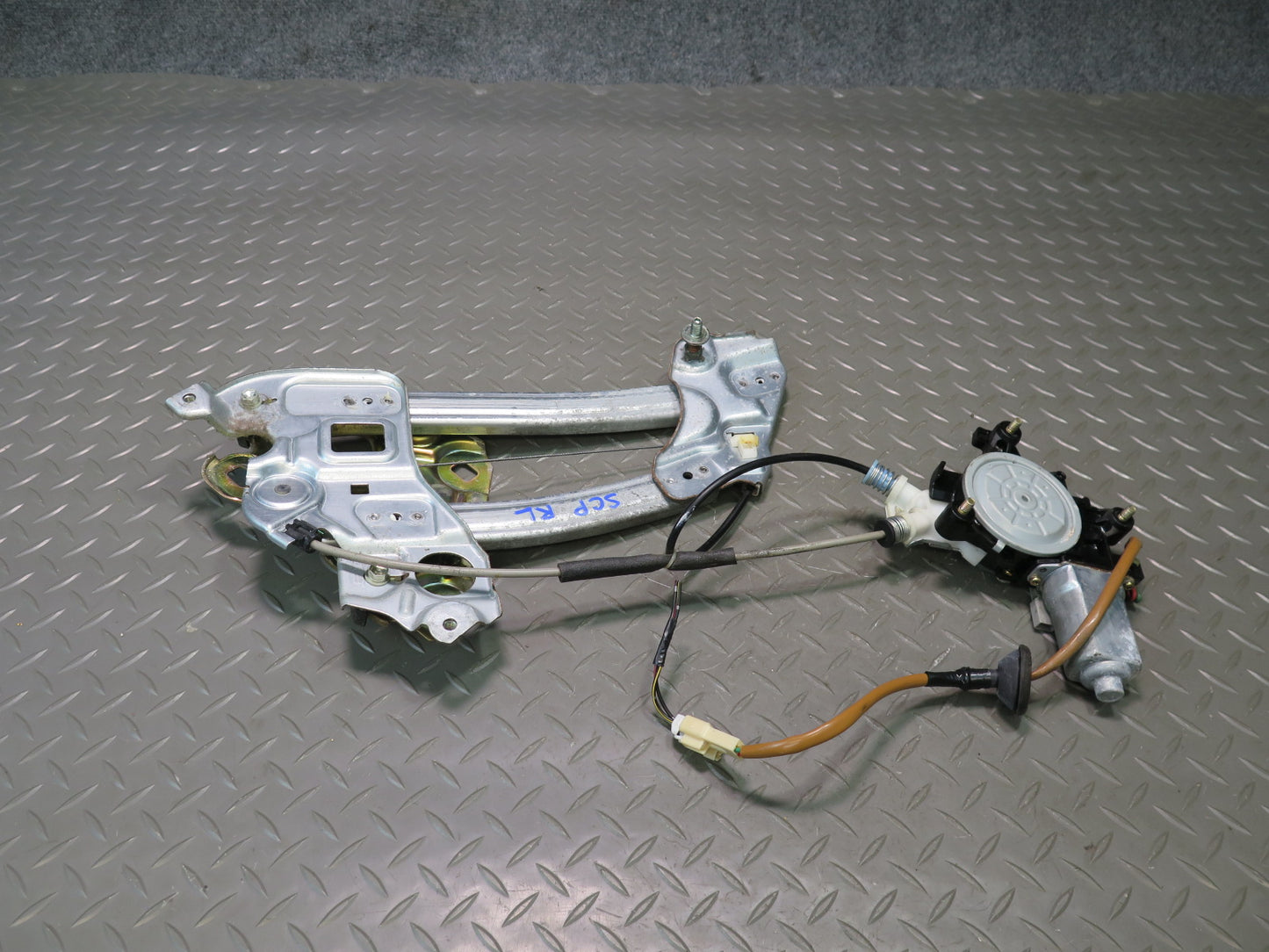 02-10 Lexus Z40 SC430 Rear Left Quarter Window Regulator w Motor 104K OEM