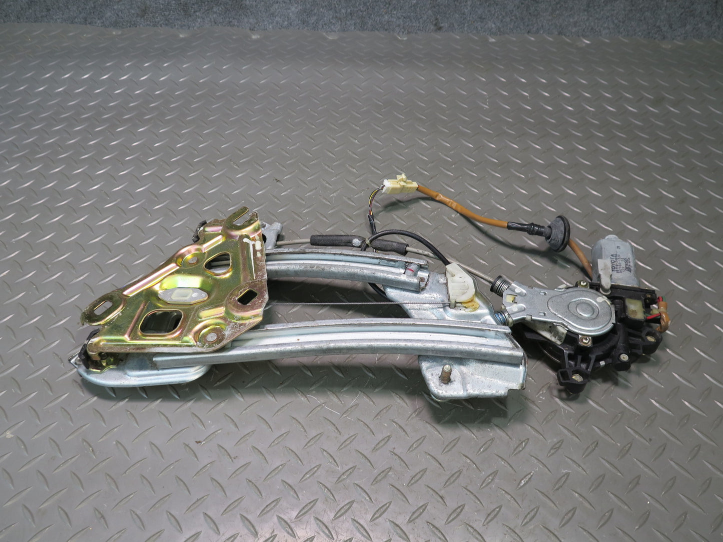 02-10 Lexus Z40 SC430 Rear Left Quarter Window Regulator w Motor 104K OEM