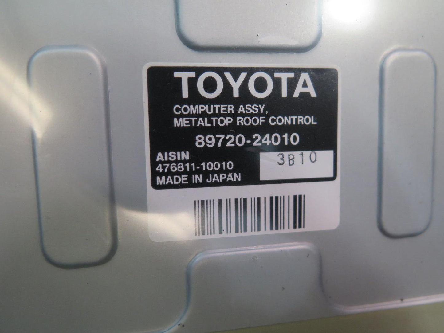02-08 Lexus Z40 SC430 Convertible TOP Roof Control Module 89720-24010 OEM