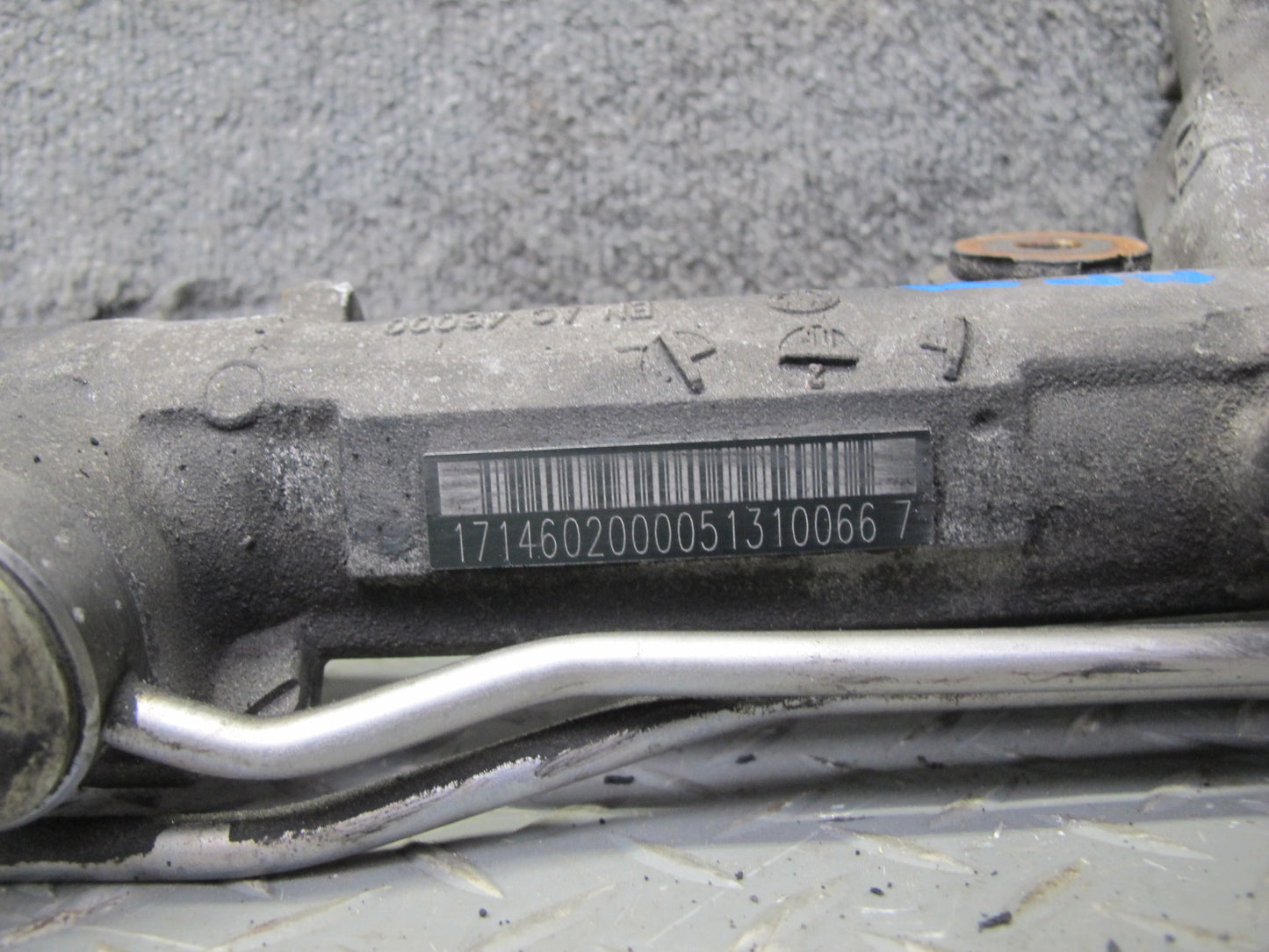 05-08 Mercedes R171 Slk-class AMG Power Steering Rack & Pinion 70K Miles OEM