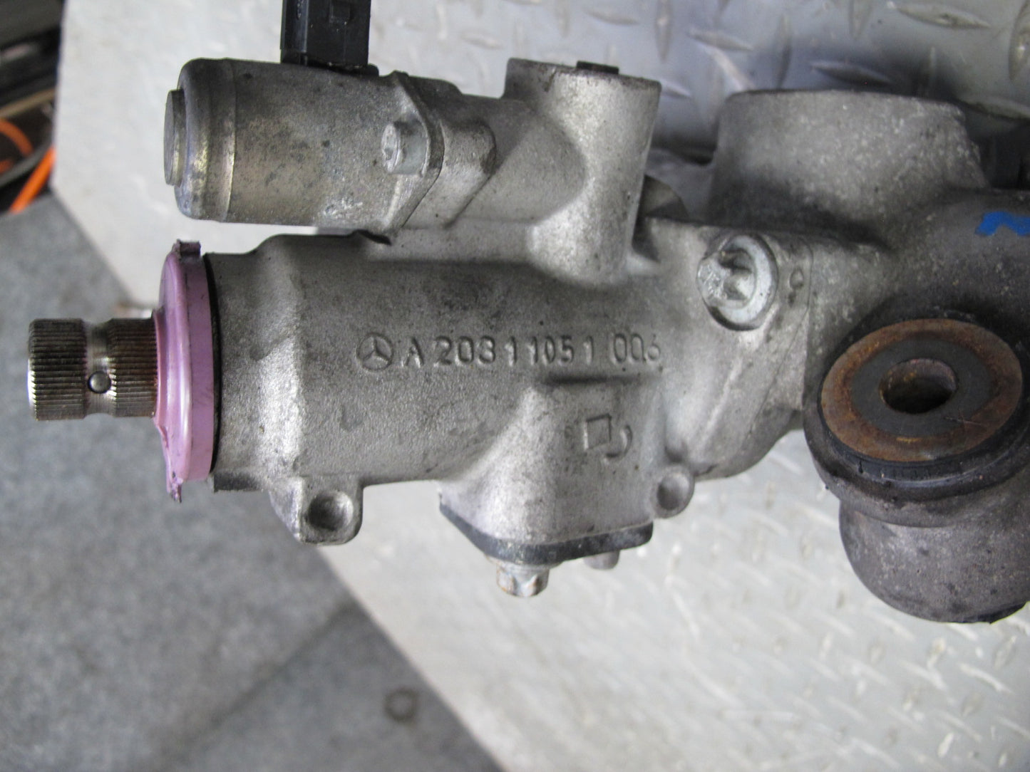 05-08 Mercedes R171 Slk-class AMG Power Steering Rack & Pinion 70K Miles OEM