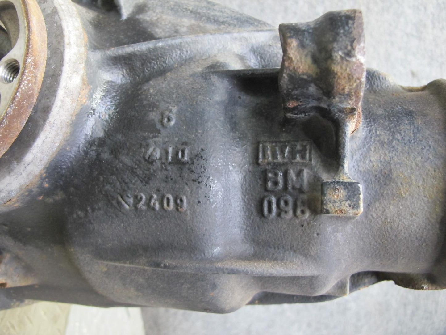 11-13 BMW E93 335i M/T Convertible Rear Differential Carrier 3.15 Ratio 107k OEM