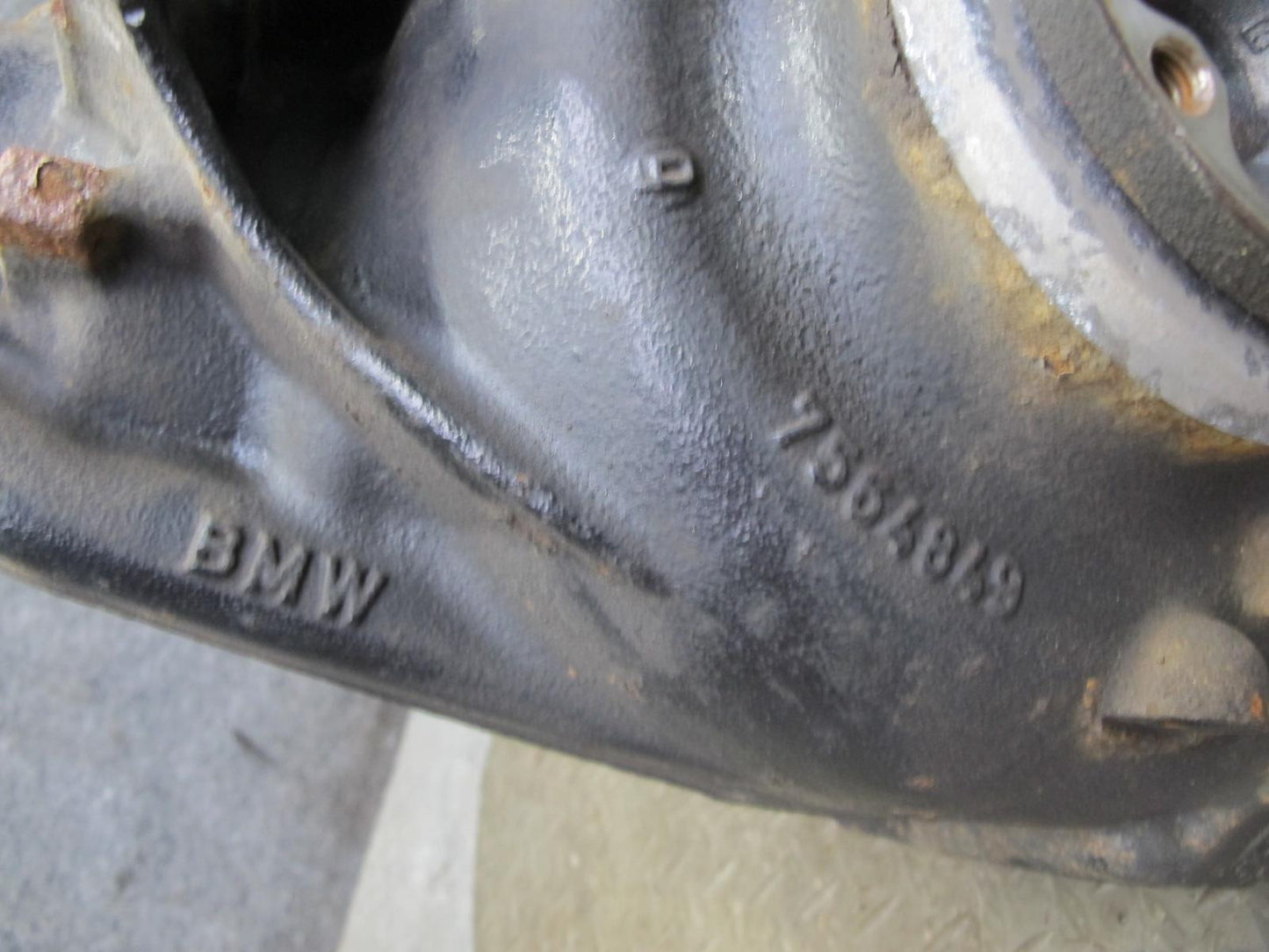 11-13 BMW E93 335i M/T Convertible Rear Differential Carrier 3.15 Ratio 107k OEM