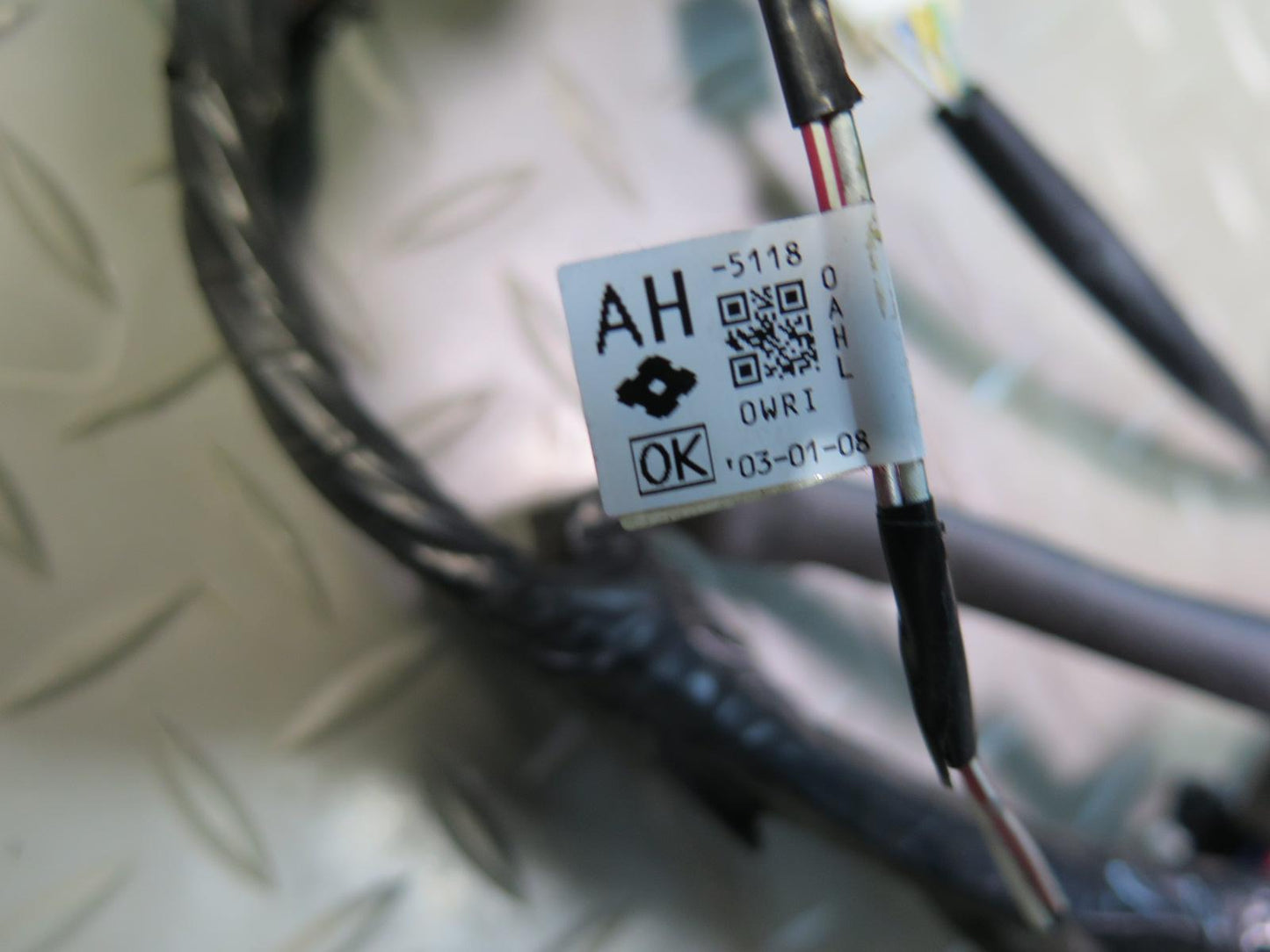 02-05 Lexus Z40 SC430 Front Right Passenger Door Wire Wiring Harness OEM