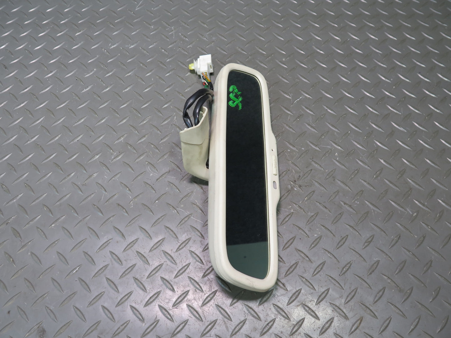 02-10 Lexus Z40 SC430 Auto Dimming Interior Rear View Mirror Ecru OEM