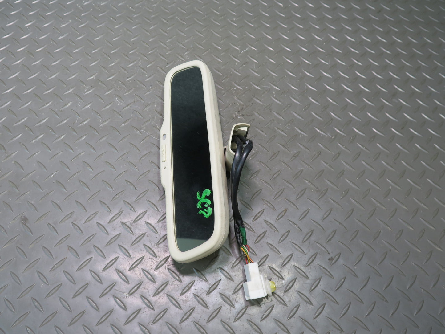 02-10 Lexus Z40 SC430 Auto Dimming Interior Rear View Mirror Ecru OEM