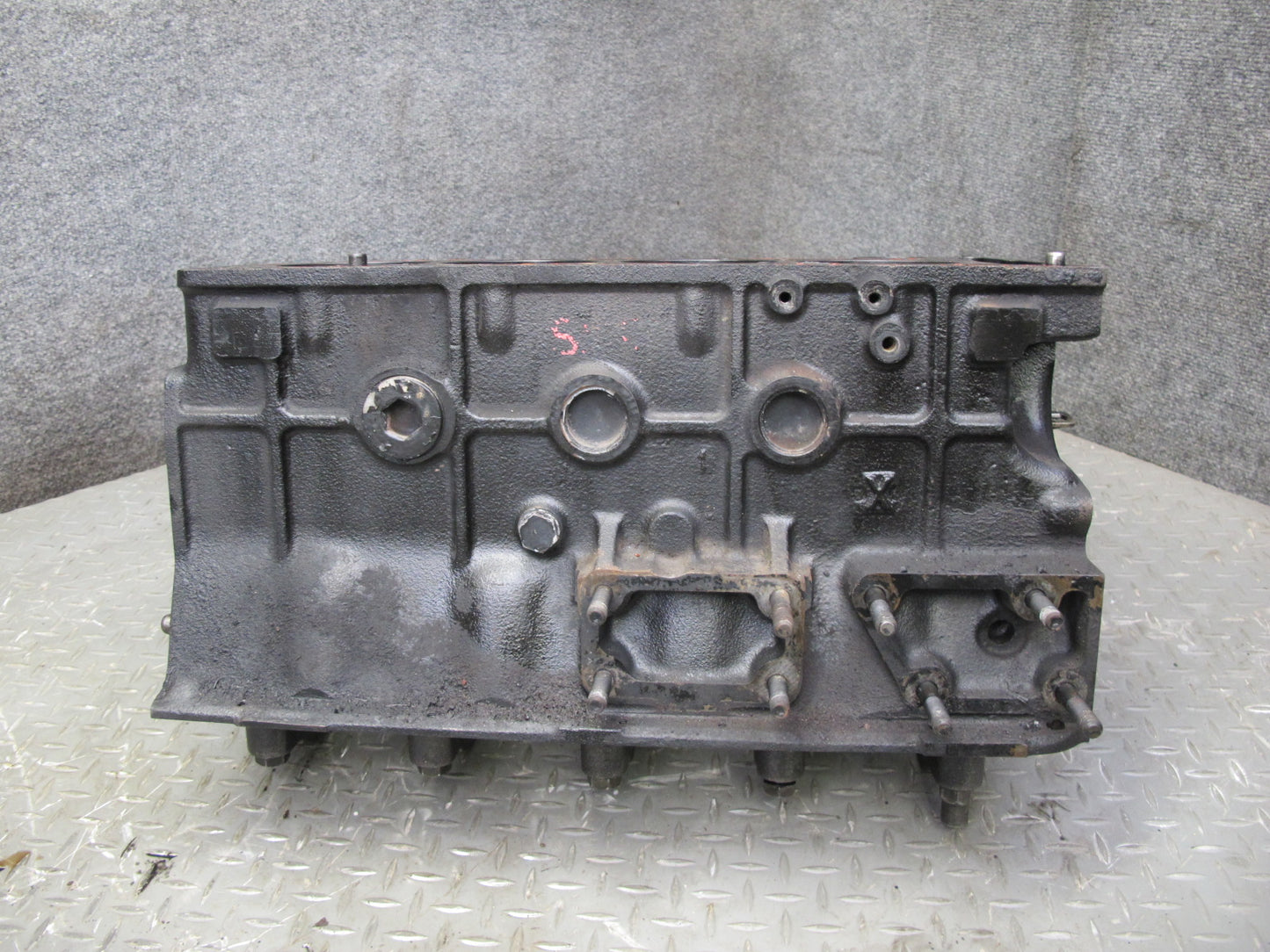 81-83 Mercedes W123 240D 616.912 Engine Motor Cylinder Block 6160112801 117k OEM