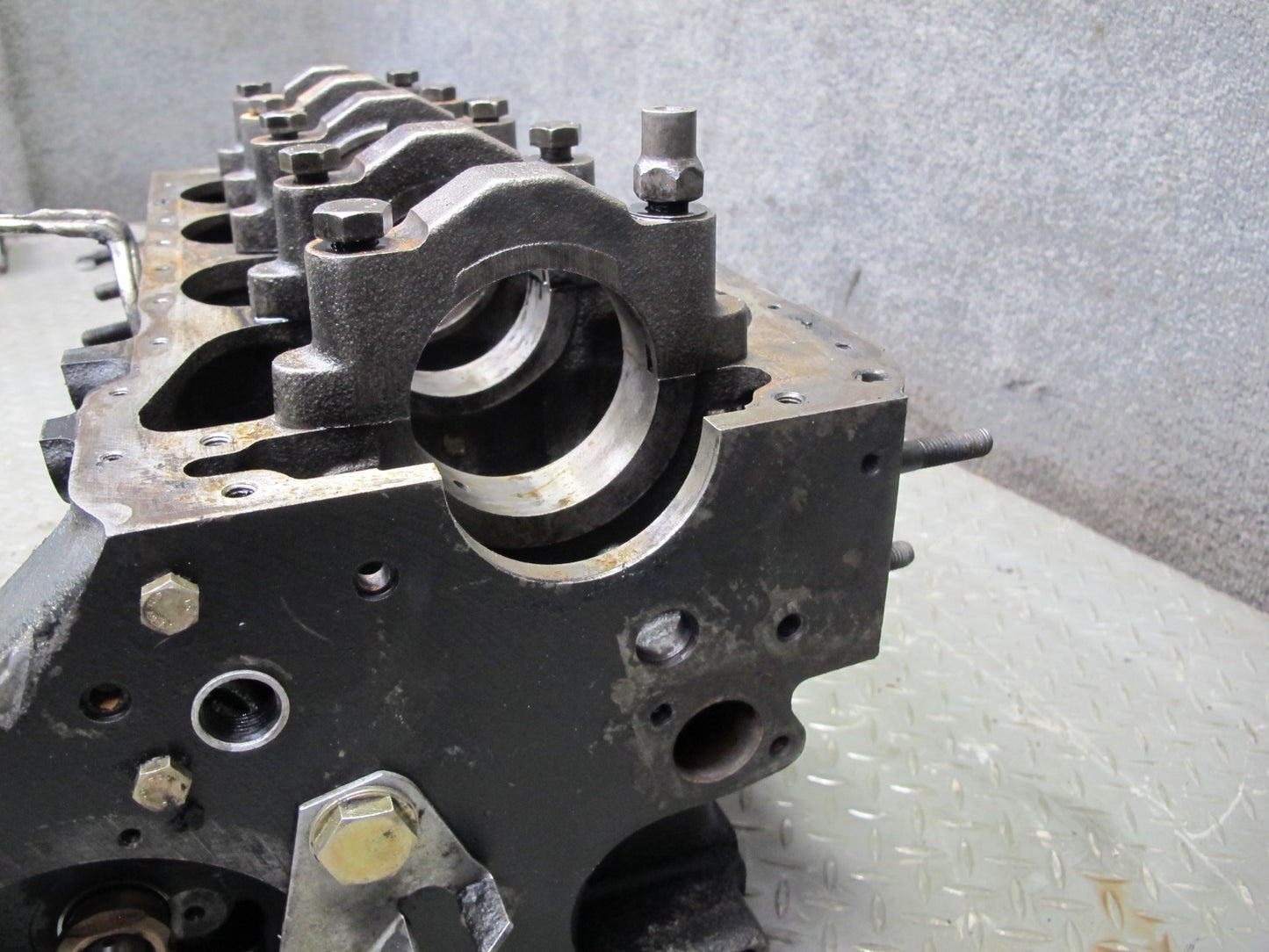 81-83 Mercedes W123 240D 616.912 Engine Motor Cylinder Block 6160112801 117k OEM