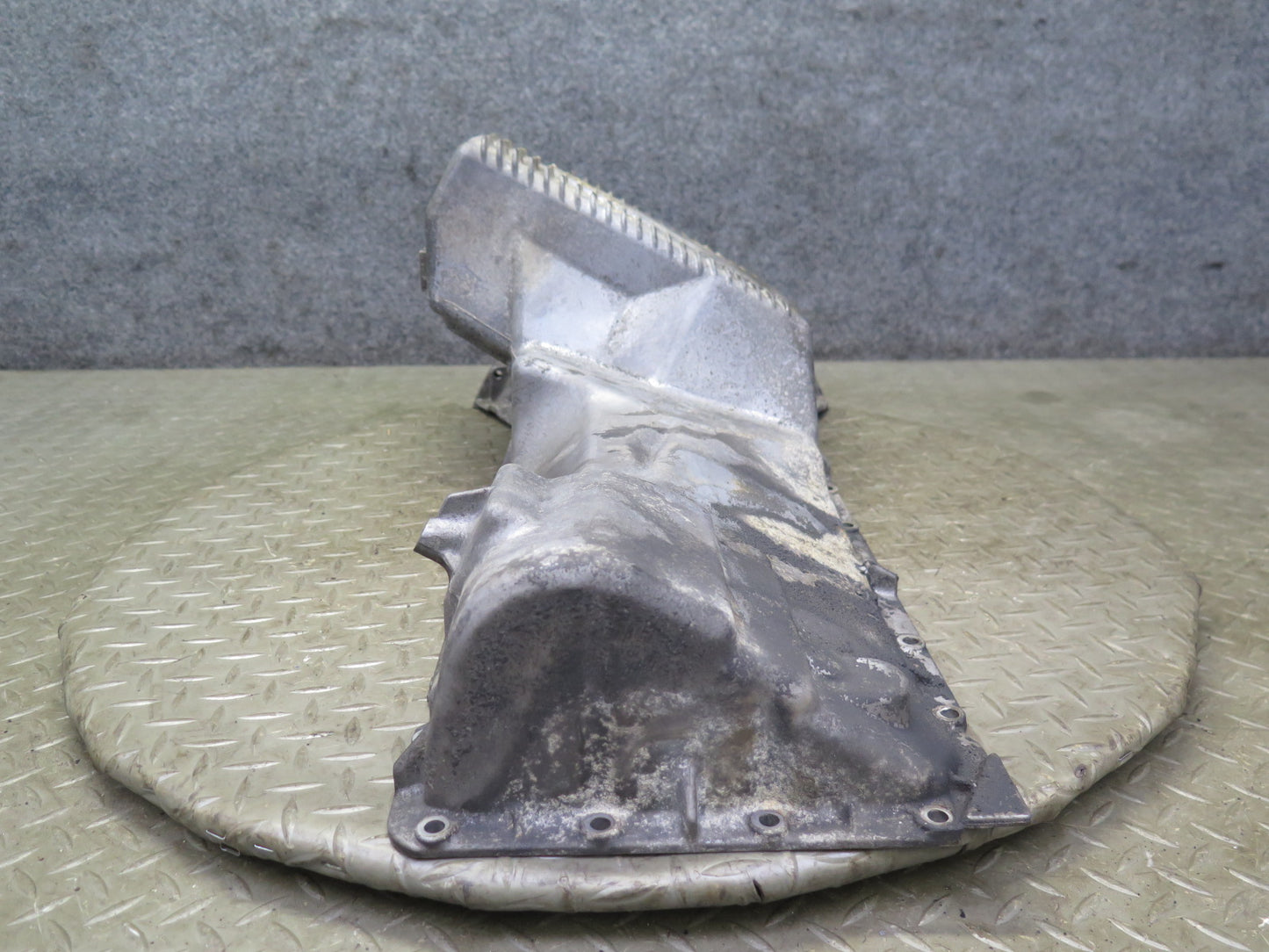 96-99 BMW E36 328iC M52 Engine Lower Oil Pan Oil Dipstick Oil Baffle Set OEM