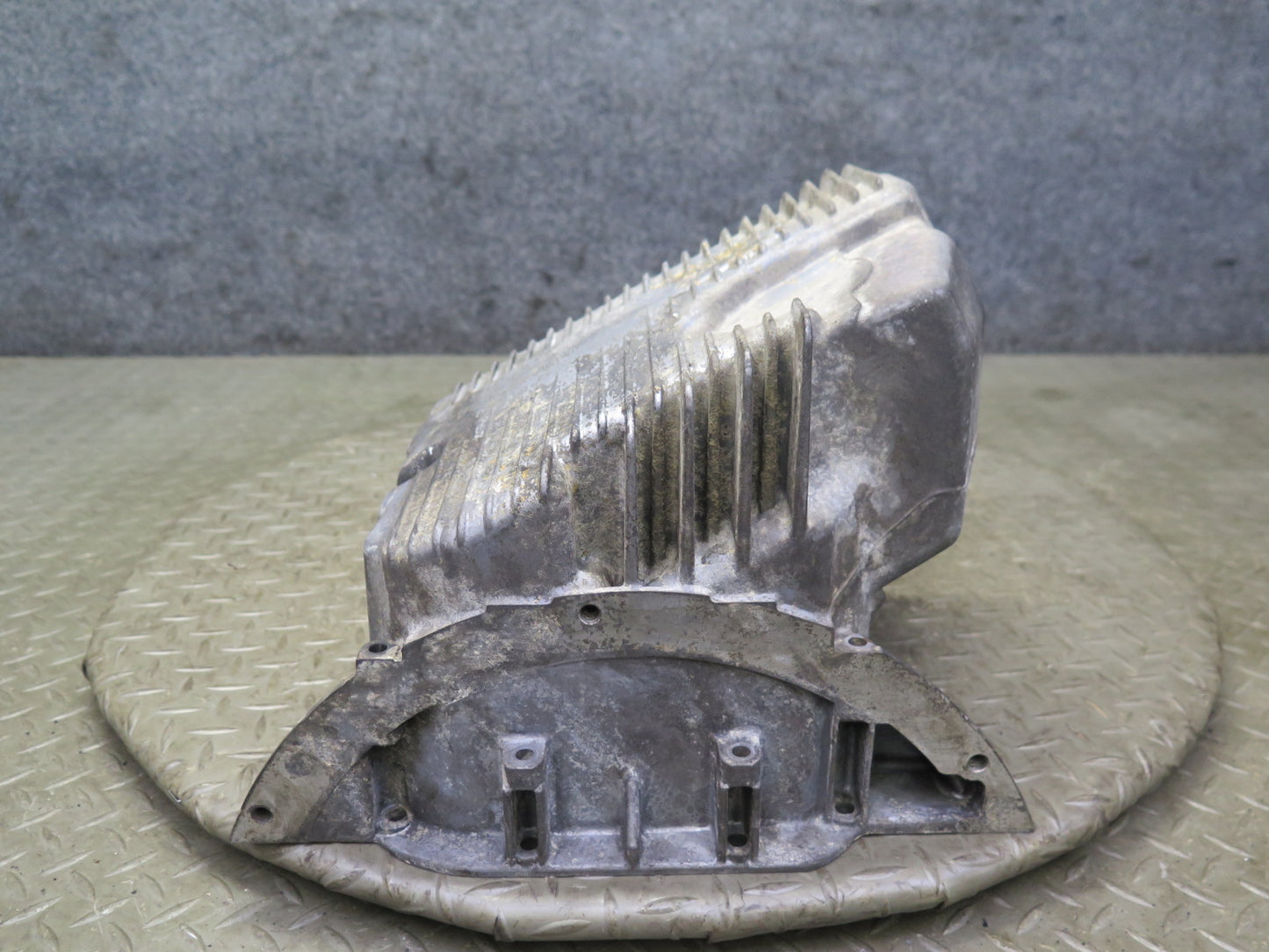 96-99 BMW E36 328iC M52 Engine Lower Oil Pan Oil Dipstick Oil Baffle Set OEM