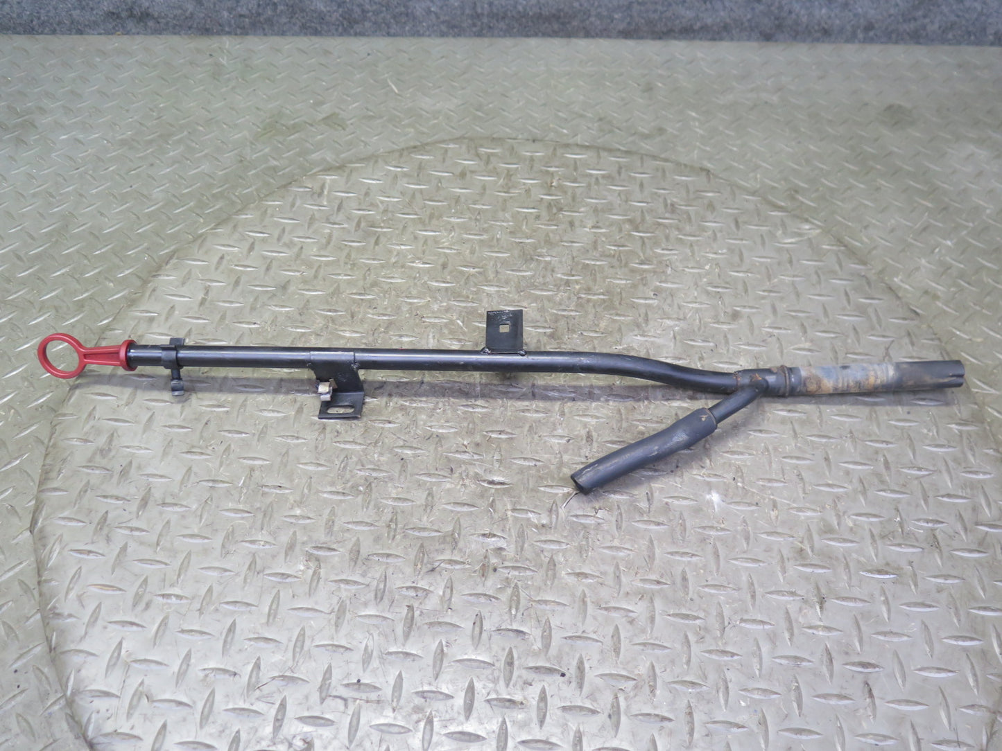 96-99 BMW E36 328iC M52 Engine Lower Oil Pan Oil Dipstick Oil Baffle Set OEM