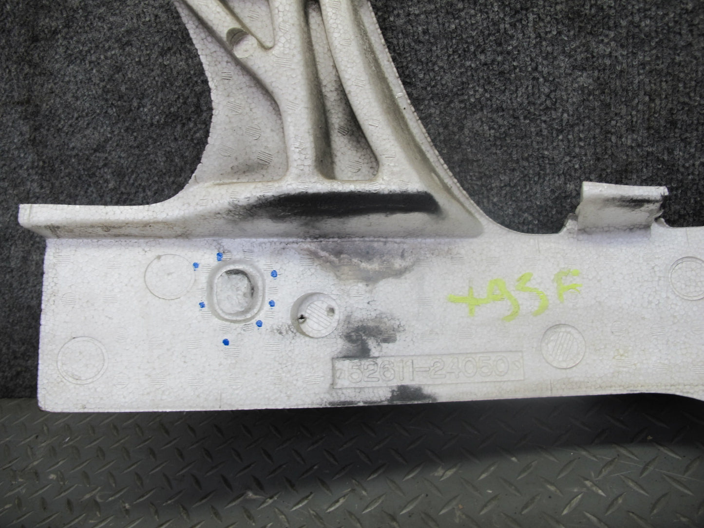 02-05 Lexus Z40 SC430 Front Bumper Reinforcement Impact Bar w Foam Absorber OEM