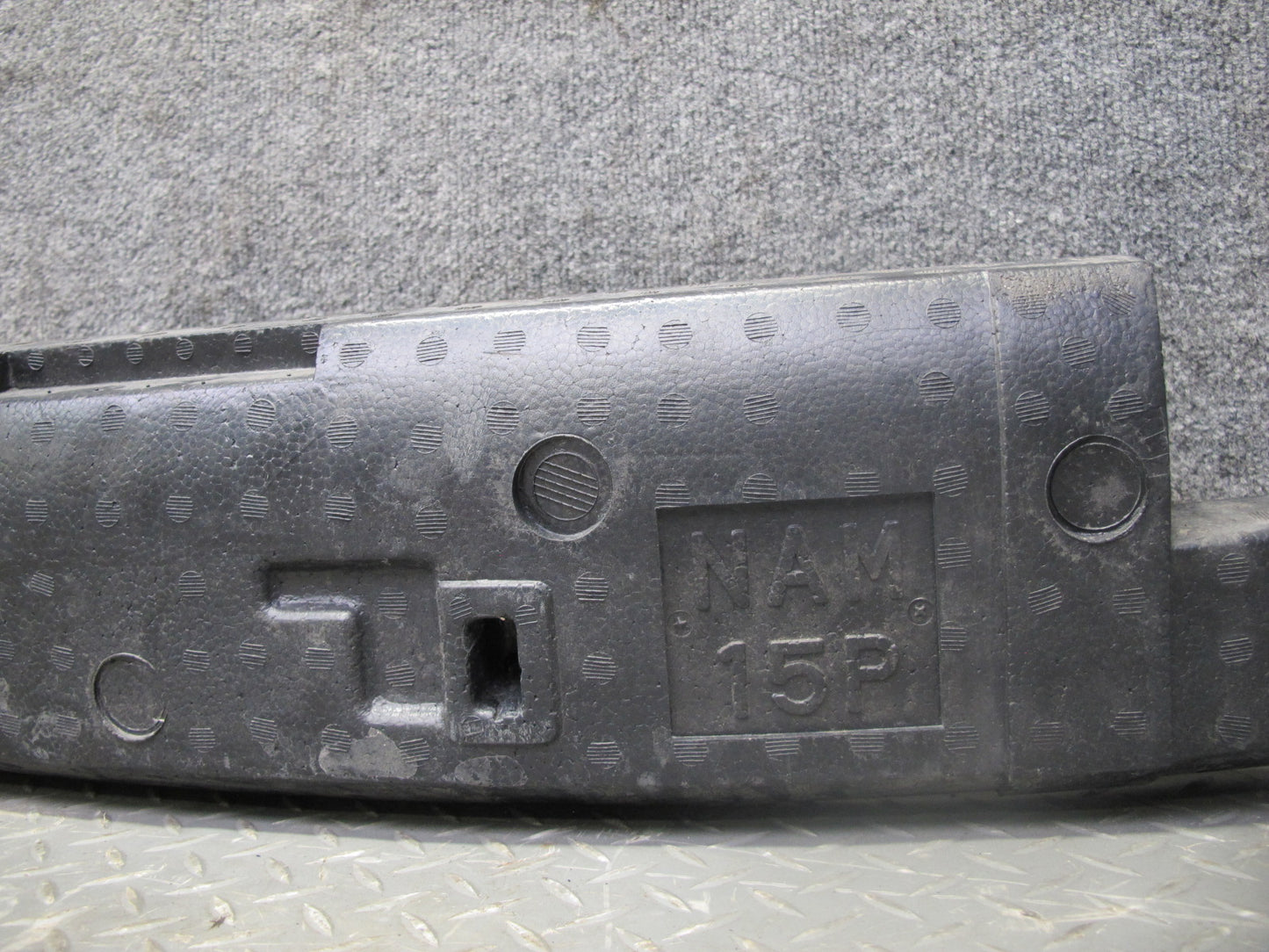 04-08 Nissan 350Z Converetible Front Bumper Impact Reinforcement Bar w Foam OEM