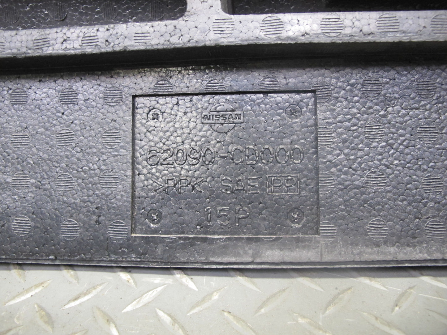 04-08 Nissan 350Z Converetible Front Bumper Impact Reinforcement Bar w Foam OEM