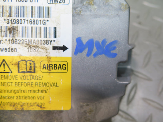 09-11 MINI COOPER R57 AIRBAG SRS CONTROL MODULE UNIT 65779807168 OEM