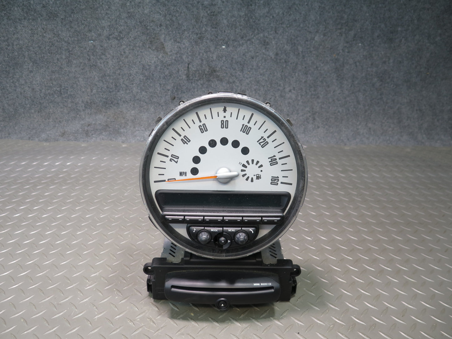 11-15 Mini Cooper R57 Convertible Speedometer w Radio CD Player Receiver OEM