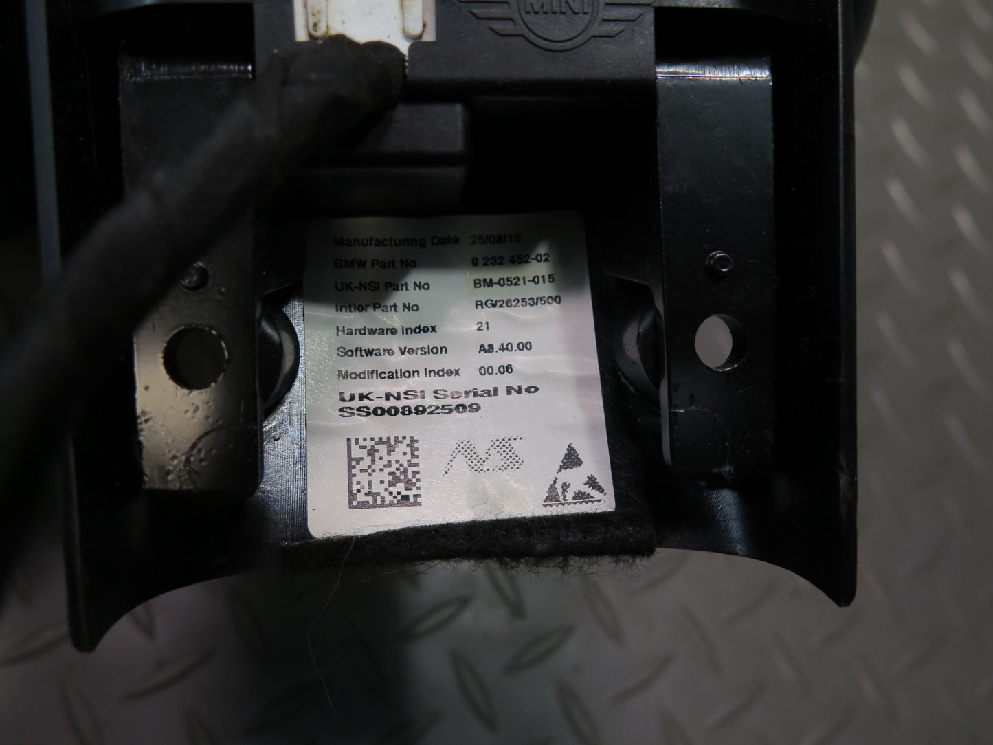 09-15 Mini Cooper S R57 Convertible Tachometer Gauge Revolution Counter OEM