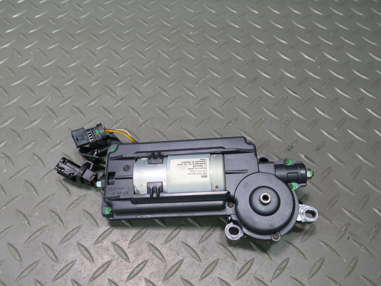 09-15 Mini Cooper R57 Convertible ASD Folding Sliding Roof Motor Drive Unit OEM