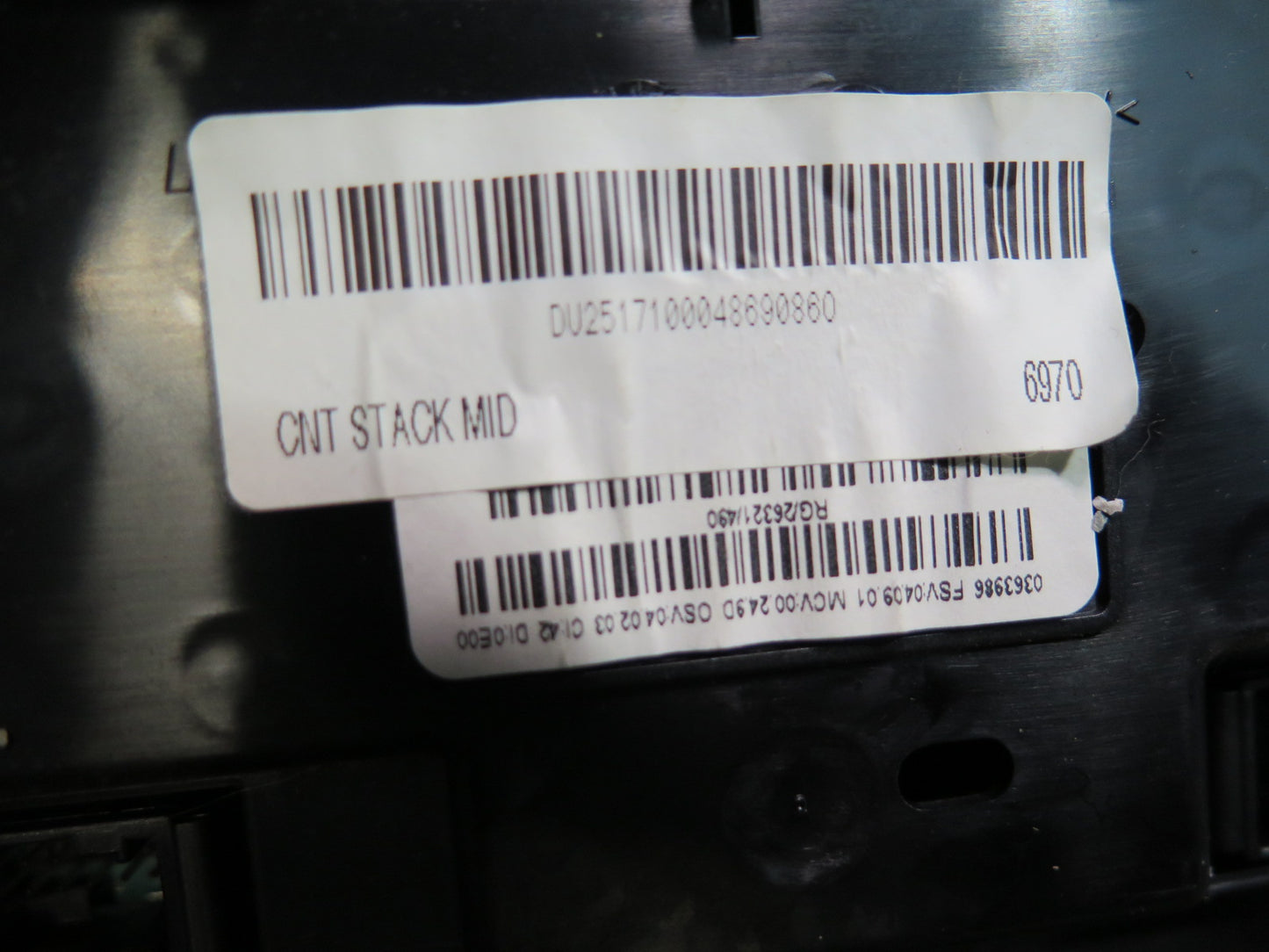 11-13 Mini Cooper R57 Convertible A/C Heater Climate Control Switch Panel OEM