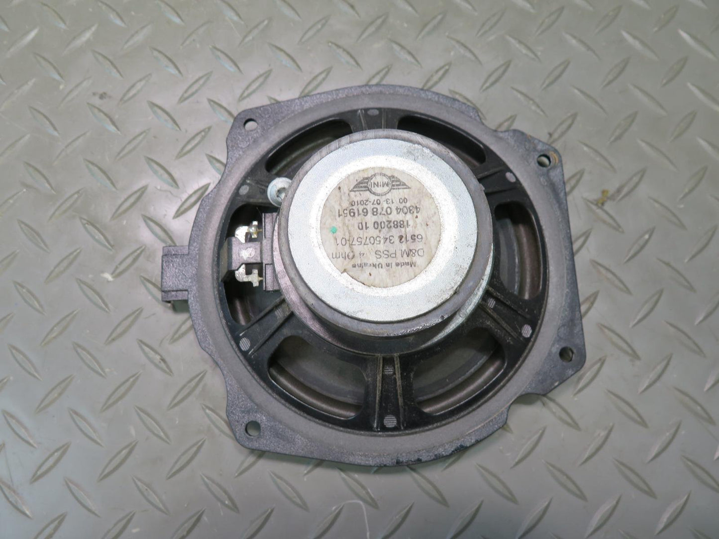 07-13 Mini Cooper R55 R56 R57 R58 R59 Set of 2 Front Door Speaker 3450757 OEM