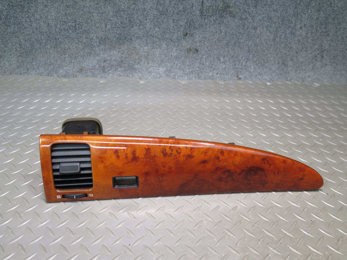 02-05 Lexus SC430 Dash Center Left Right A/C Heater Air Vent w Wood Trim Set OEM