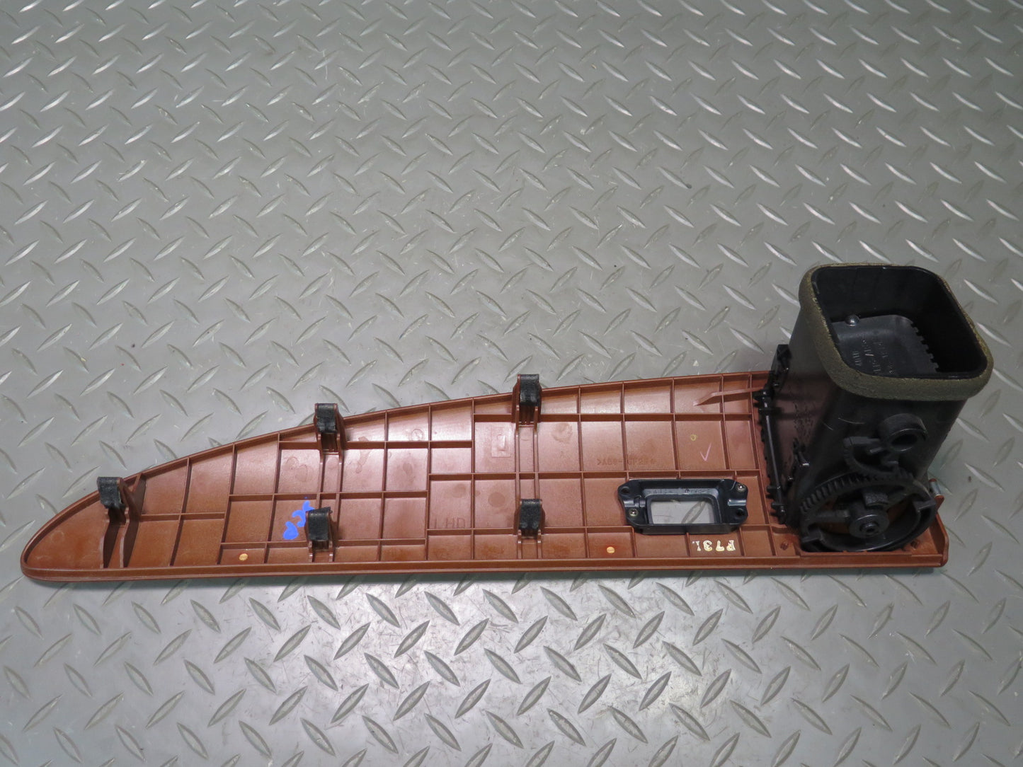 02-05 Lexus SC430 Dash Center Left Right A/C Heater Air Vent w Wood Trim Set OEM