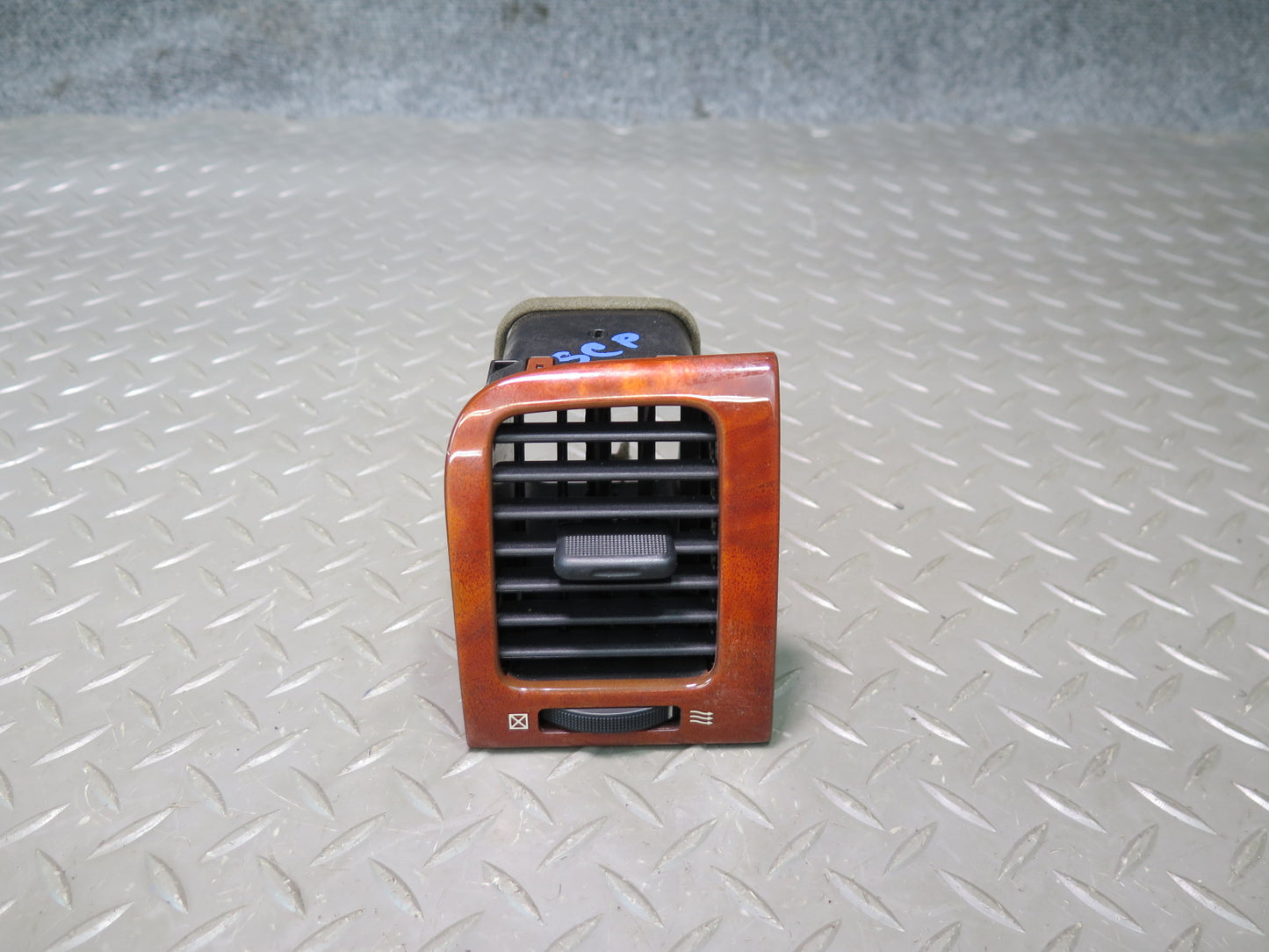 02-05 Lexus SC430 Dash Center Left Right A/C Heater Air Vent w Wood Trim Set OEM