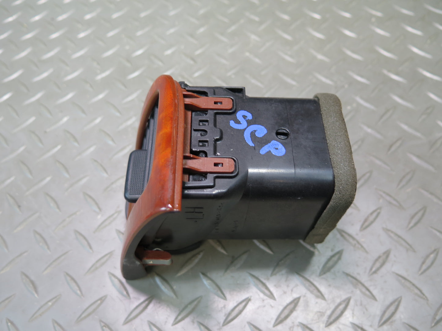 02-05 Lexus SC430 Dash Center Left Right A/C Heater Air Vent w Wood Trim Set OEM