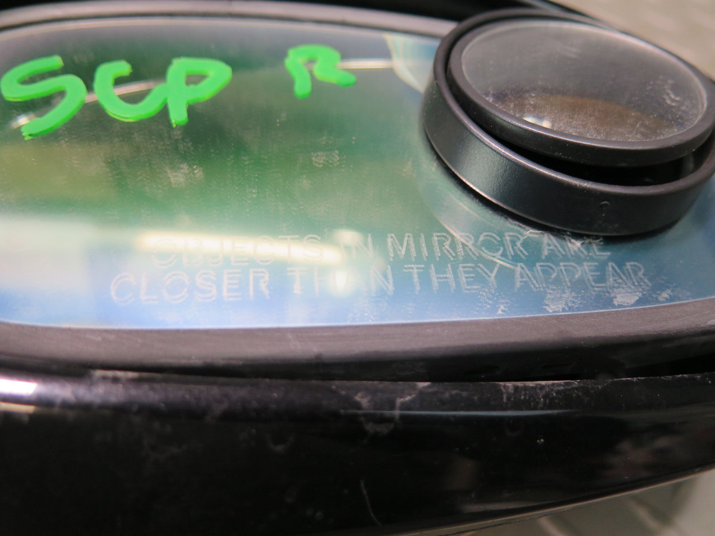 02-05 Lexus SC430 Right Door Side View Exterior Heated Memory Mirror Black OEM