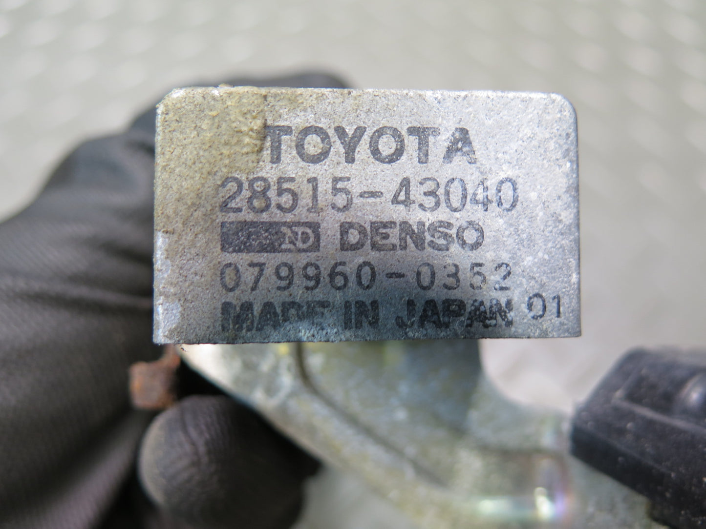 87-91 Toyota Supra MK3 7MGTE Turbo Boost Pressure Sensor w Resistor 59K OEM