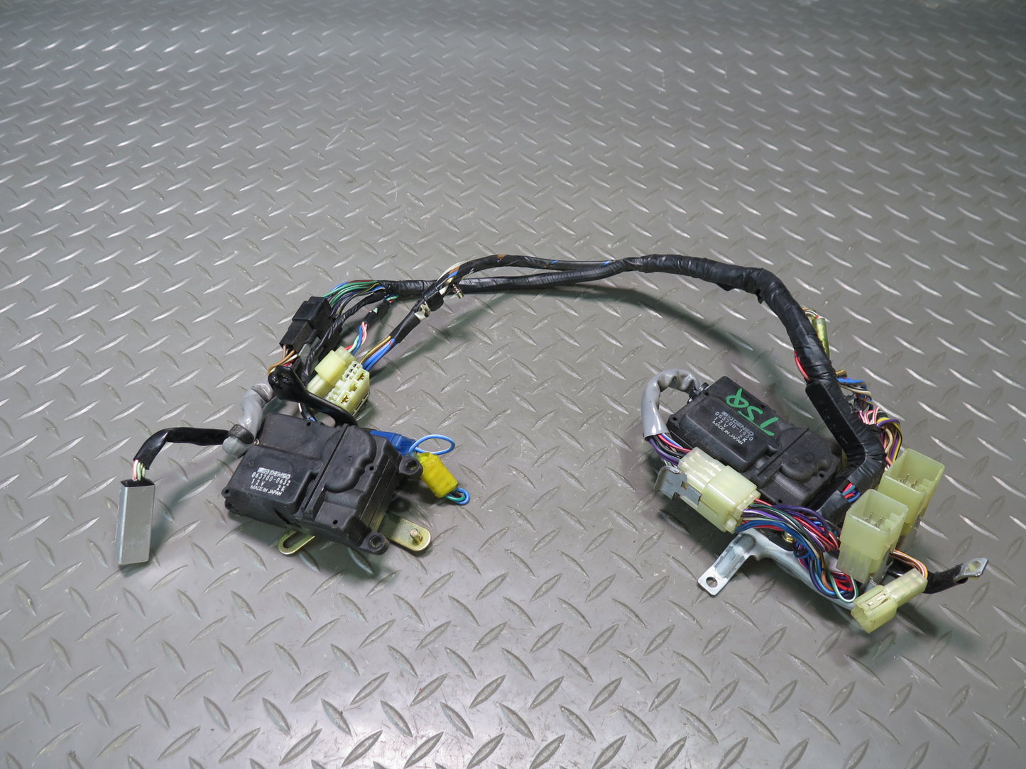 86-92 Toyota Supra MK3 Heater Core Vent Flap Actuator Sensor Set w Wire 51K OEM