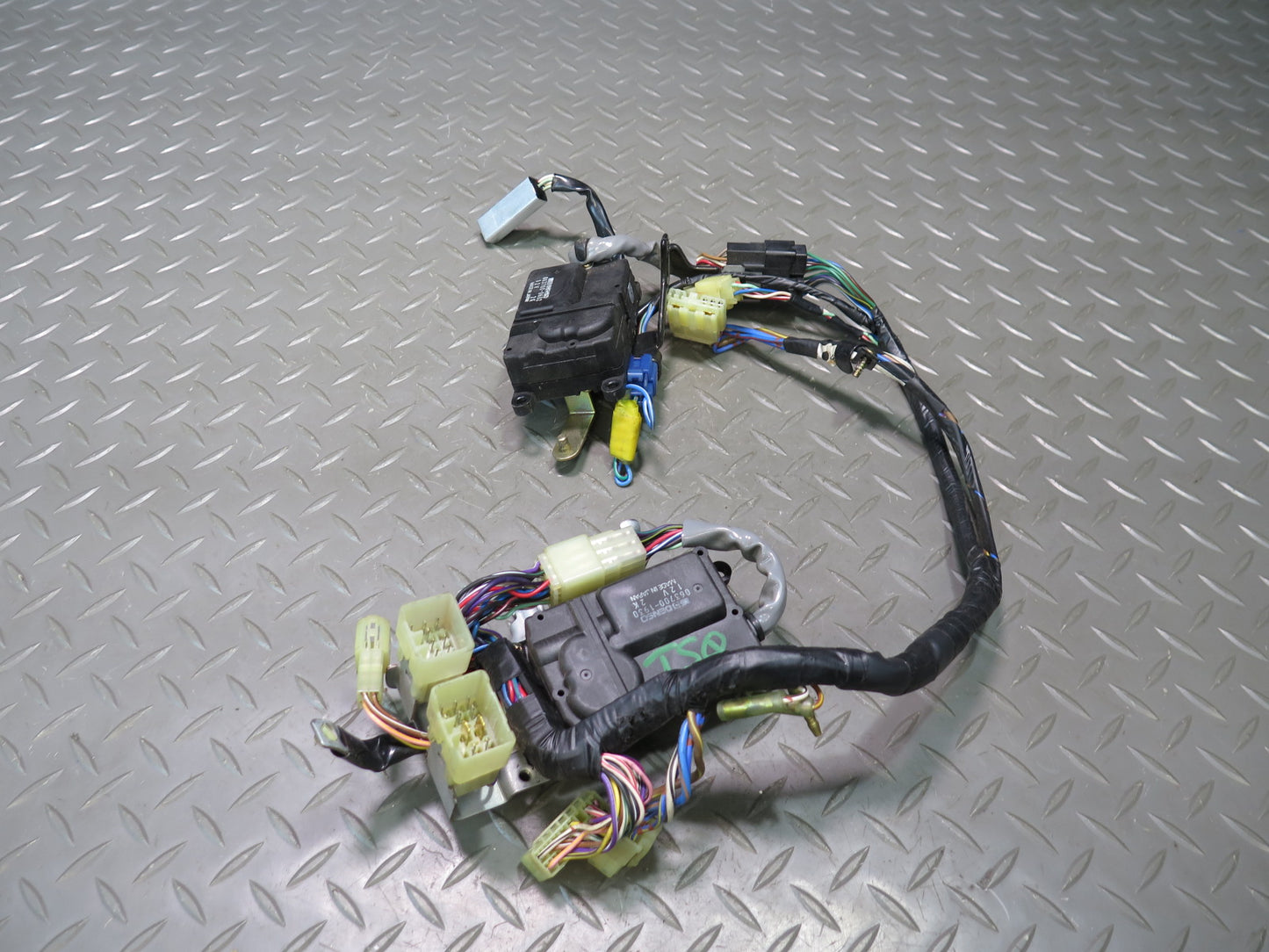 86-92 Toyota Supra MK3 Heater Core Vent Flap Actuator Sensor Set w Wire 51K OEM