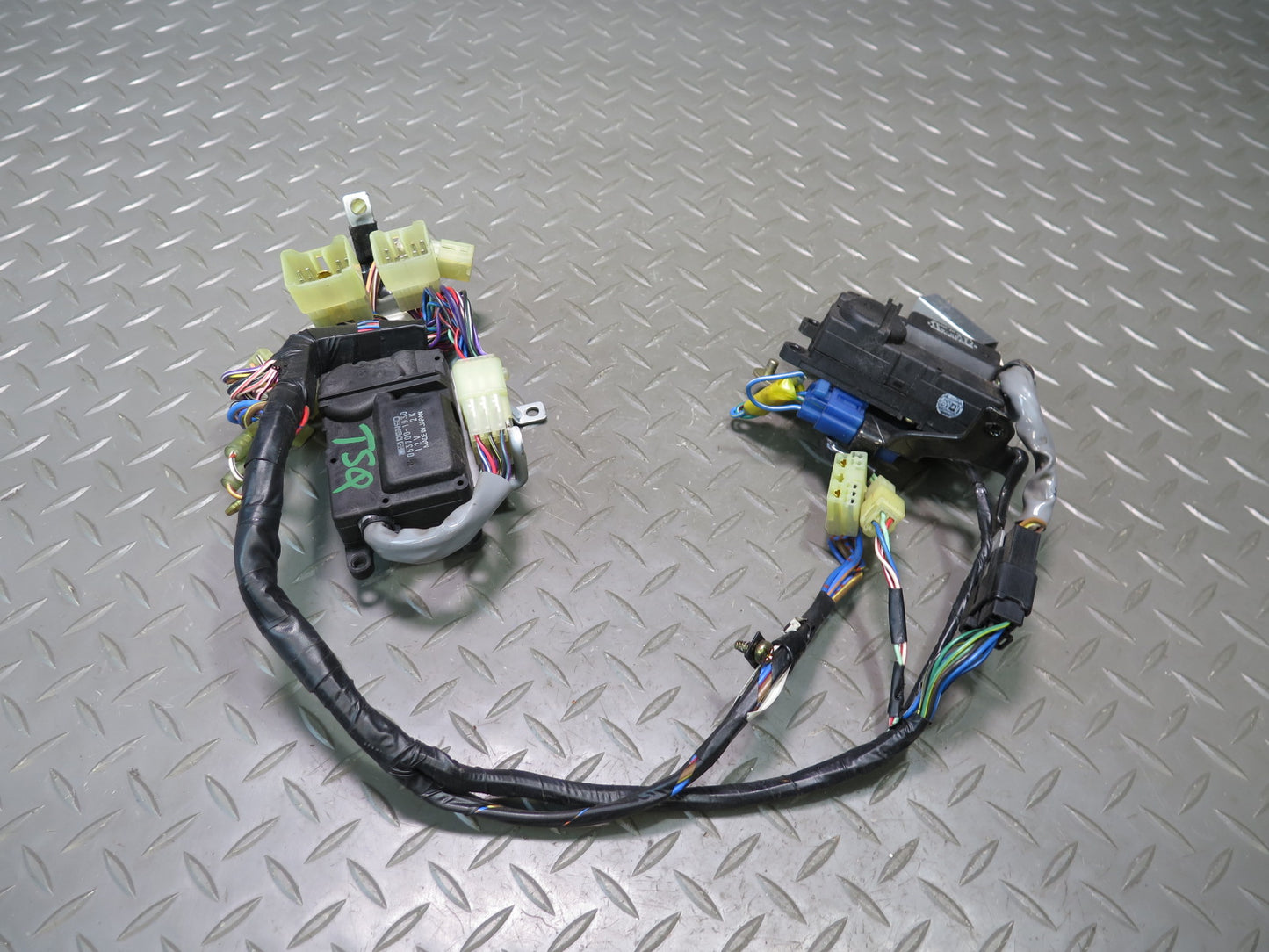 86-92 Toyota Supra MK3 Heater Core Vent Flap Actuator Sensor Set w Wire 51K OEM