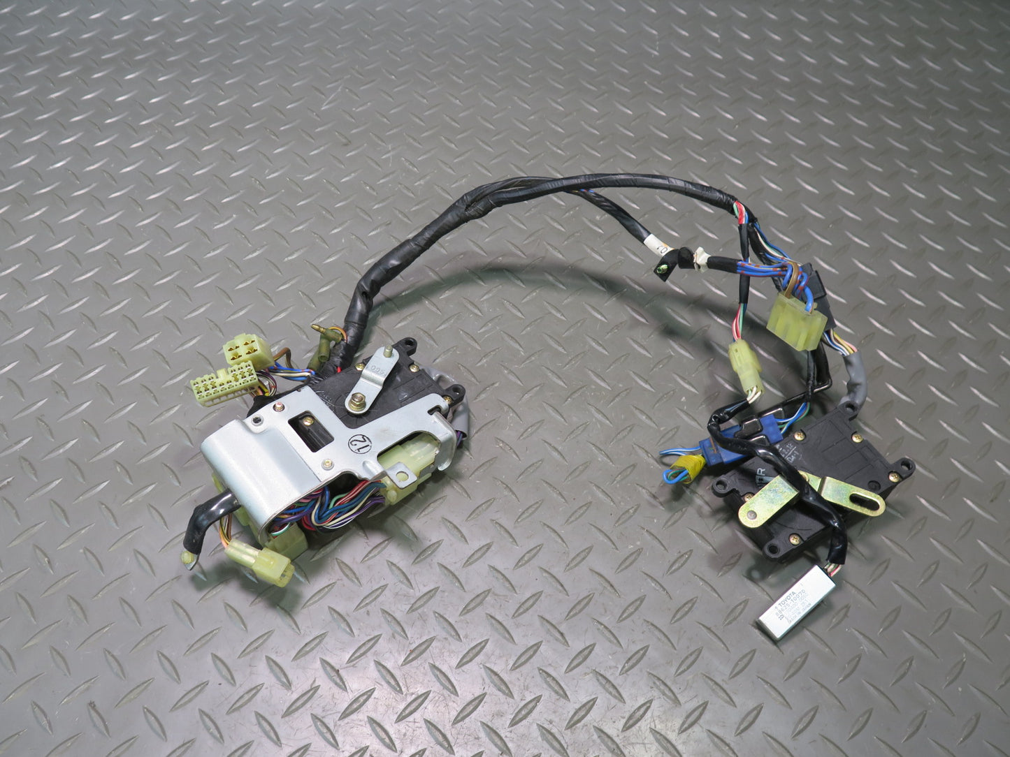 86-92 Toyota Supra MK3 Heater Core Vent Flap Actuator Sensor Set w Wire 51K OEM