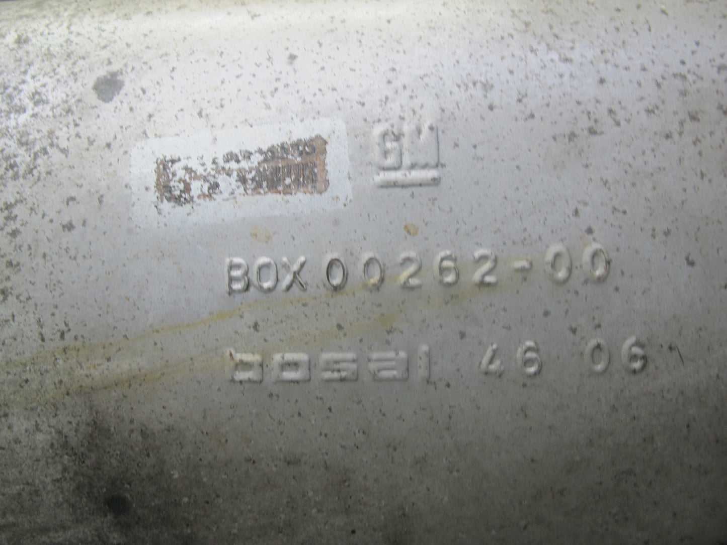 06-09 Pontiac Solstice 2.4L A/T Rear Exhaust Muffler w Tip 20K Miles OEM