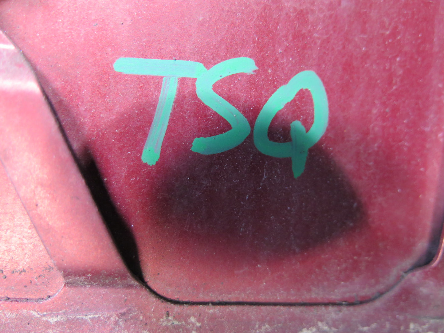 89-92 Toyota Supra MA70L Fuel Tank Filler Door Lid Cover Medium RED Pearl OEM