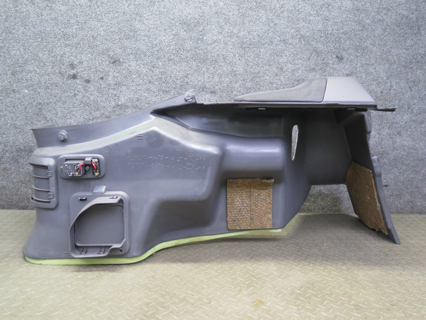 89-92 Toyota Supra MA70L MK3 Targa Rear Right Trunk Trim Cover Panel Gray OEM