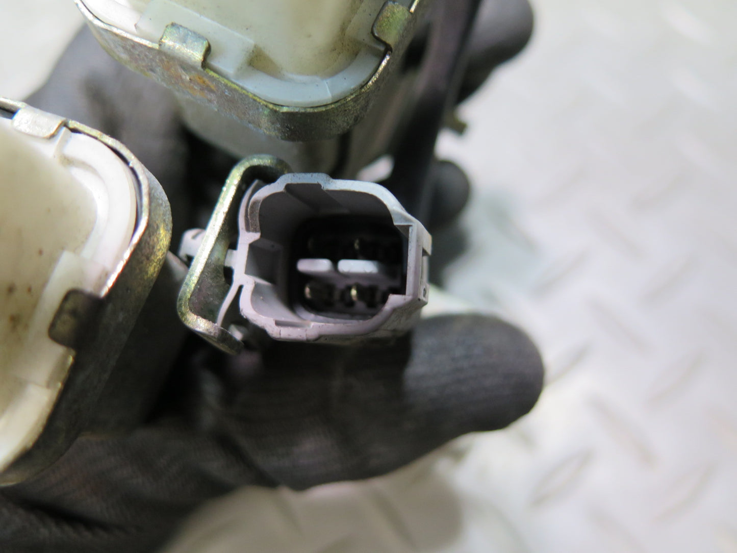 86-92 Toyota Supra MA70L Set of 2 A/C Fan Relay Module w Bracket OEM