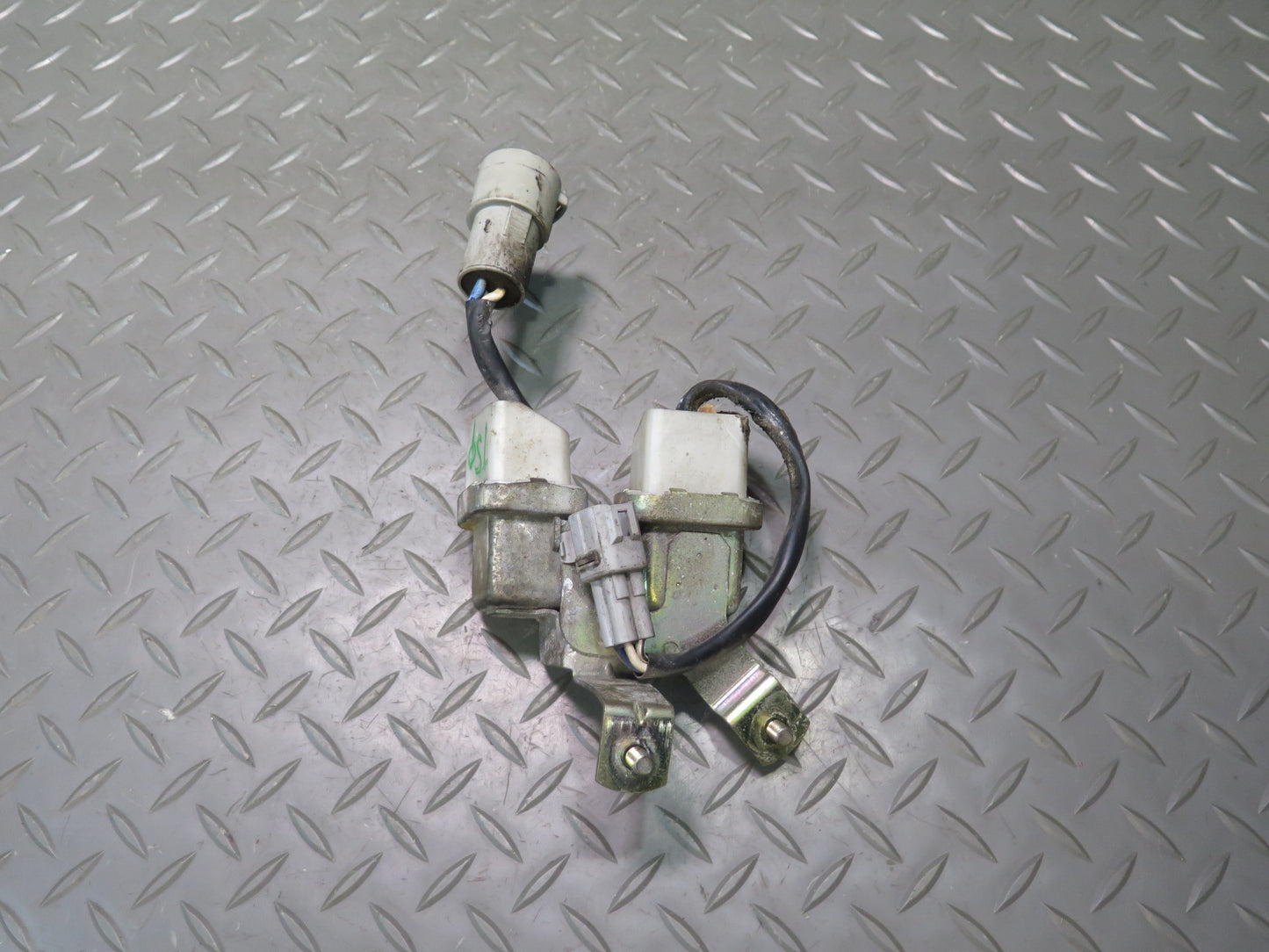 86-92 Toyota Supra MA70L Set of 2 A/C Fan Relay Module w Bracket OEM