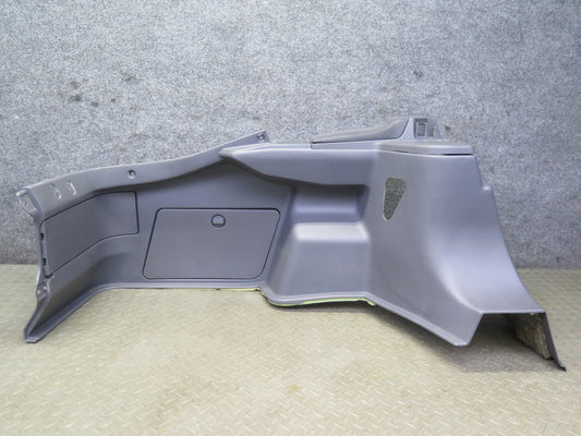 89-92 Toyota Supra MK3 Targa Rear Left Quarter Trunk Trim Cover Panel Gray OEM